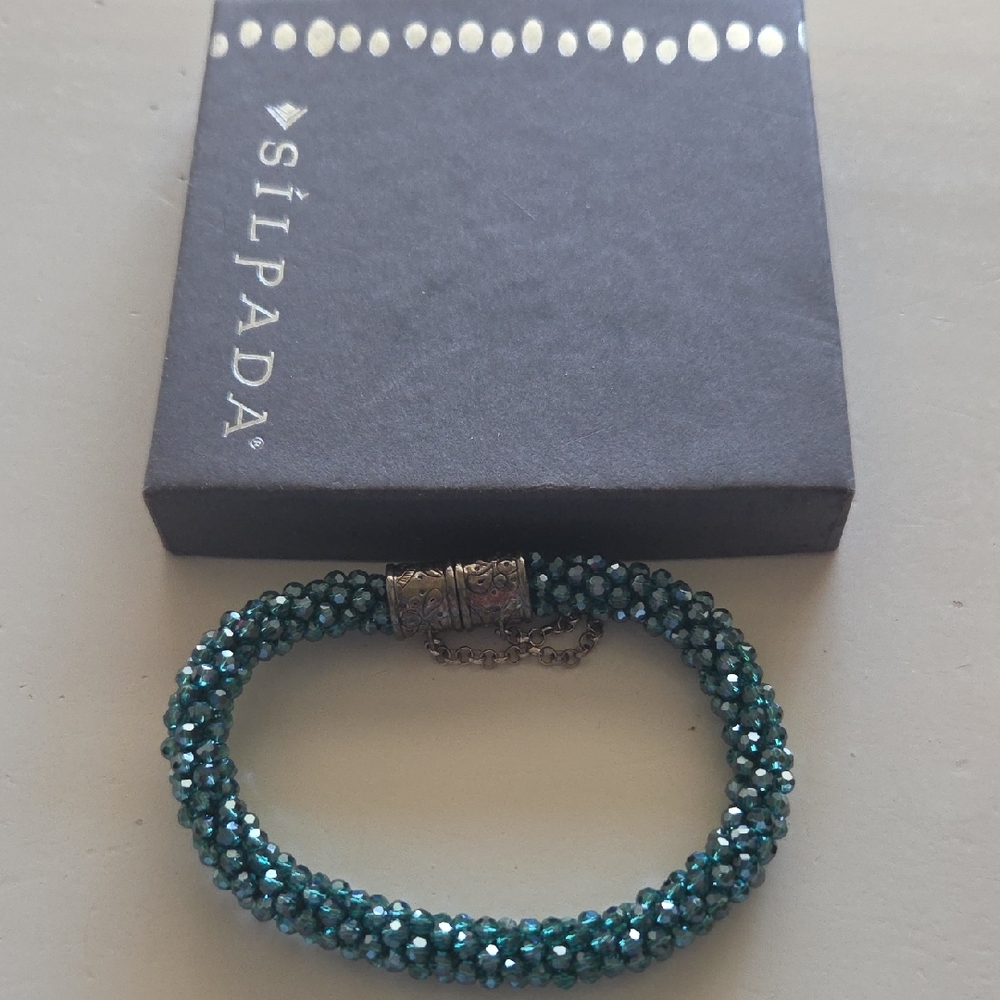 Silpada Turquoise Beaded Bracelet